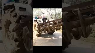 thar song tractor ingen modified digal ingen 5 hp tractor pulling harrow #youtubeshorts