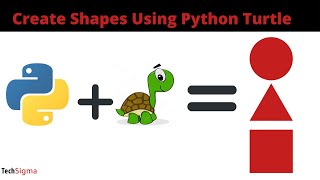 How to draw shapes in Python | Python Turtle Graphics | How to draw Square|Circle|Triangle in Python