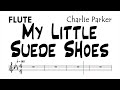 My Little Suede Shoes Flute Sheet Music Backing Track Play Along Partitura