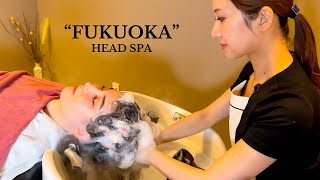 ASMR I went to FOREIGNER FRIENDLY head spa in Fukuoka, Japan (Soft Spoken)