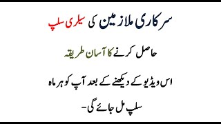 How to Check download SalarySlip/Payslip Online 2020 For Govt Employees Arbi Tech Online