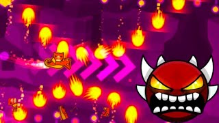 Fingerdash, but with a difficulty meter...