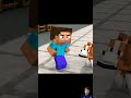 Poi-poi-poi-poi-poi | Baby Steve teases the dog and the ending 😁 #minecraft #animation #funny #memes