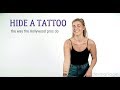 Tattoo Cover Up that Doesn't Rub Off!