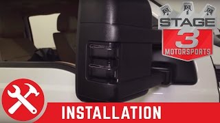 2008-2015 F-250 and F-350 Recon Lighting LED Side Mirror Lights Install