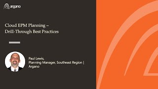 Cloud EPM Planning – Drill-Through Best Practices