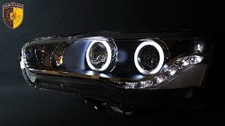 Тюнинг фары Митсубиси Лансер 10 / Headlights Mitsubishi Lancer 10