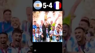 Argentina🇦🇷 vs France🇲🇫 Fifa world cup 2022 final highlights football shorts #worldcupfinal