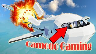 I go FLYING out of a PLANE cause, CAMODO | Stormworks Multiplayer Gameplay
