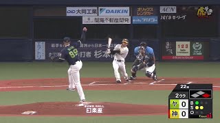 【先制タイムリー】2回裏、#島田海吏 選手がライト線を破るタイムリーツーベースヒットで今日もタイガースが先制！【2024/8/22Ｔ－Ｓ】