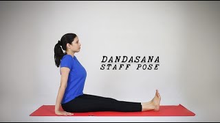 How to do Dandasana - Staff Pose