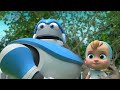 squirrel scares baby daniel 2 hours of arpo funny robot cartoons for kids