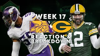 Packers Beat Vikings & Clinch #1 Seed Reaction & Breakdown