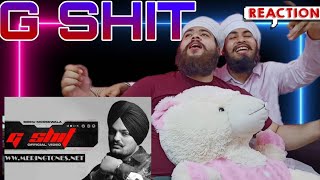 G Shit (Full Video) Sidhu Moose Wala | Blockboi Twitch | The Kidd | Sukh Sanghera | Reaction Video