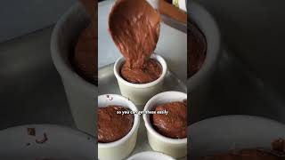 Chocolate Lava Pudding Pots 🍫