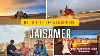 Jaisalmer 3-Day Itinerary: Fort, Patwo Ki Haveli Ghadisar Lake , Hotel, Camp and Desert Adventures