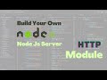 Create Your First Node.js Web Server using the HTTP module