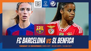 Barcelona vs. Benfica | UEFA Women’s Champions League 2023-24 Matchday 1 Full Match