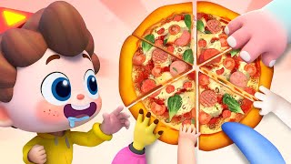 Can You Share the Pizza? | Sharing is Caring | Educational | Nursery Rhymes \u0026 Kids Songs | BabyBus