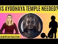 Is Ayodhya Ram Temple Needed? Sadhguru | Reaction