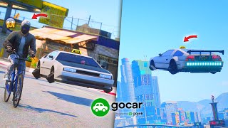 KEI JADI TAXI PAKE MOBIL TERBANG WARGA PADA KAGET ! GTA 5 ROLEPLAY !!!