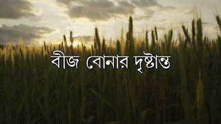 015. বীজ বোনার দৃষ্টান্ত |Parable of the Sower | #jesus |  শুভ বার্তা