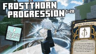 Frostthorn Bladeharper Progression (1-20) | Deepwoken