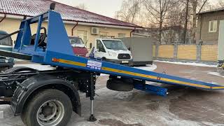 Платформа для эвакуатора  Iveco Daily завод НЗСА. Переоборудование в эвакуатор .