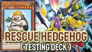 YGOPRO - Rescue Hedgehog | Ojama ABC Aug.2023 | Testing Deck