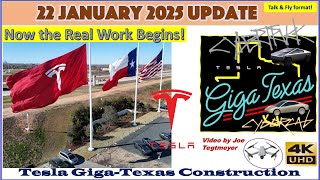 Cybetunnel Active, Caisson Construction, Switchyard Expands! 22 Jan 2025 Giga Texas Update (11:35AM)