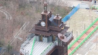 愛・地球博記念公園にエレベーター塔登場　ジブリパーク開園へ工事進む