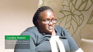 WATCH Caroline Kosiom, Head of Trade Policy \u0026 Research-Kenya National Chamber of Commerce \u0026 Industry