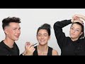 James Charles Uses Makeup to Turn Us into Triplets! featuring Charli D’Amelio    Dixie D’Amelio