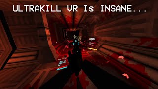 ULTRAKILL in VR is INSANE...