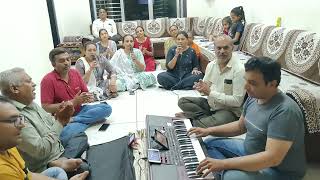 બેન બેન મારો શામળિયો વર રૂડો લાગે || Gharsabha kirtan || Ashaben Kumbhani ||KORG PA1000