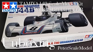 MARTINI BRABHAM BT44B / TAMIYA 1/12 / Scale Model Unboxing / 2022 Reprint