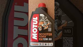 Honda forza changing engine oil