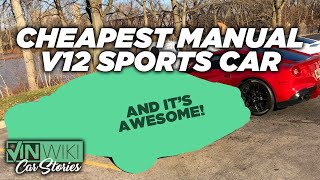 The CHEAPEST manual V12 sports car you can buy