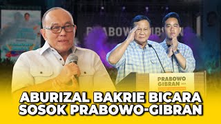 Aburizal Bakrie Bicara Mengenai Sosok Prabowo-Gibran