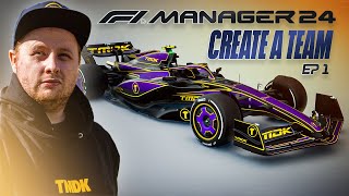 I MADE A NEW F1 TEAM - F1 Manager Create A Team Part 1: Bahrain