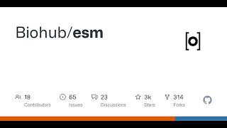 GitHub - Biohub/esm