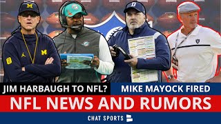 NFL Rumors: Jim Harbaugh To NFL? Cowboys Keep Mike McCarthy? Bill Belichick Trade? Mike Mayock Fired