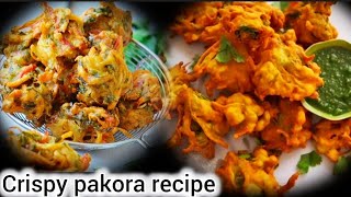 crispy pakora recipe|palak pakora recipe|how to make potato and spinach pakora recipe at home