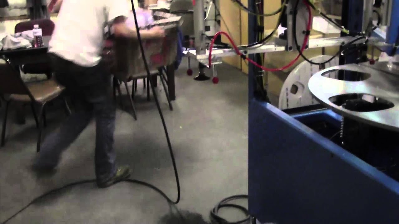 Plastic Container Assembly Machine Youtube