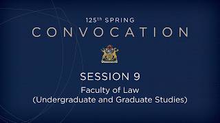 Spring Convocation 2026 - Session 9