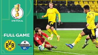 Borussia Dortmund vs. SC Paderborn 3-2 OT | Full Game | DFB-Pokal 2020/21 | Round of 16