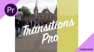 المصمم آدم | انتقال احترافي سلايد شو باستخدام برنامج أدوبي بريمير Adobe premiere Transitions