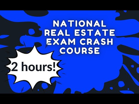 Intensive National Real Estate Exam Review Course