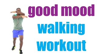 20 Minute Good Mood Walking Workout/ HAPPY CARDIO WORKOUT 🔥 200 Calories 🔥
