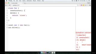 ES6 JavaScript 046 Refactoring with Classes